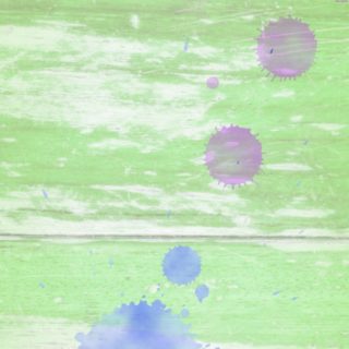 木目水滴緑青の iPhone5s / iPhone5c / iPhone5 壁紙