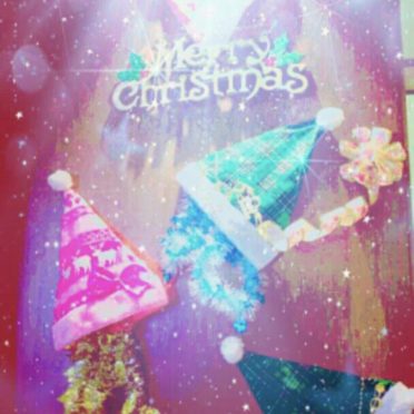 クリスマス 光の iPhone6s / iPhone6 壁紙