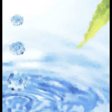 水面 ぼかしの iPhone6s / iPhone6 壁紙