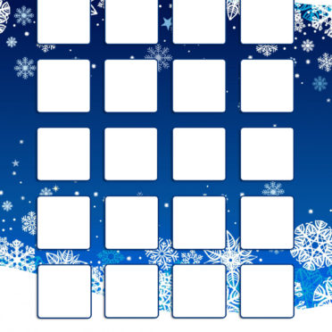 棚青冬雪可愛い女子向けの iPhone6s / iPhone6 壁紙