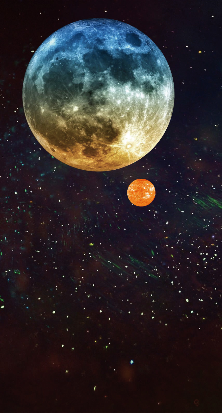 宇宙惑星黒 Wallpaper Sc Iphone6s壁紙