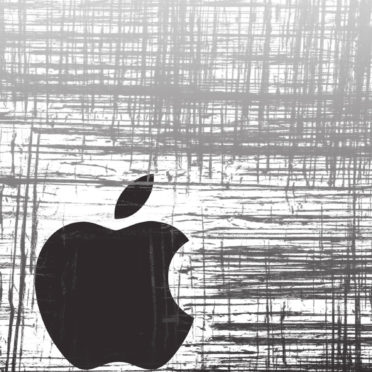 Appleロゴクール黒の iPhone6s / iPhone6 壁紙