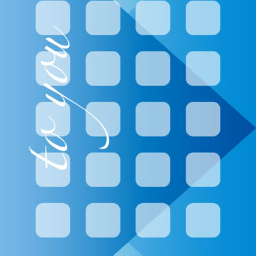 棚手紙青の iPhone6s / iPhone6 壁紙