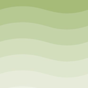波模様グラデーション黄緑の iPhone6s / iPhone6 壁紙