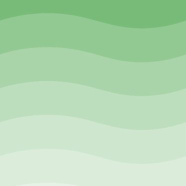 波模様グラデーション緑の iPhone6s / iPhone6 壁紙