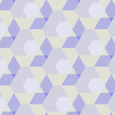 幾何学模様紫黄の iPhone6s / iPhone6 壁紙