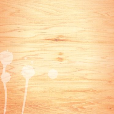 木目グラデーション水滴橙の iPhone6s / iPhone6 壁紙