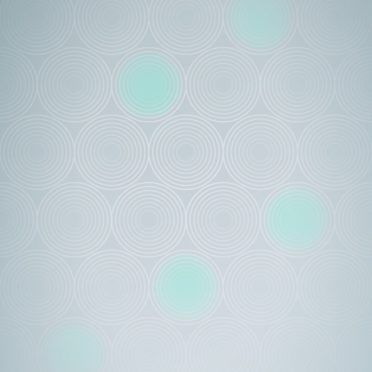 模様グラデーション丸青緑の iPhone6s / iPhone6 壁紙