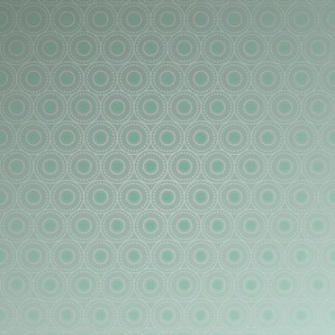 ドット模様グラデーション丸青緑の iPhone6s / iPhone6 壁紙