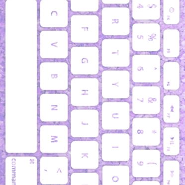 キーボード紫白の iPhone6s / iPhone6 壁紙
