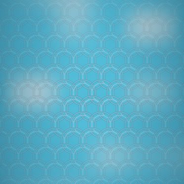 丸グラデーション模様青の iPhone6s / iPhone6 壁紙