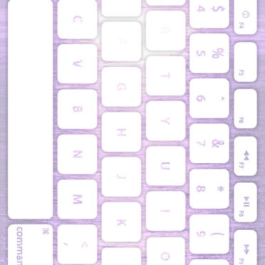 海キーボード紫白の iPhone6s / iPhone6 壁紙