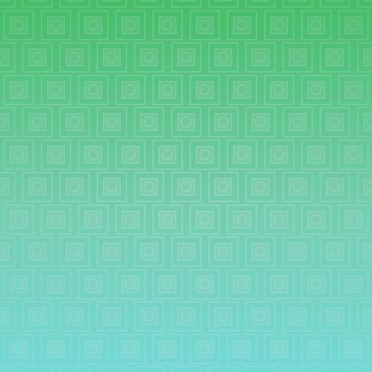 四角グラデーション模様緑の iPhone6s / iPhone6 壁紙