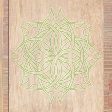 木目茶緑の iPhone6s / iPhone6 壁紙