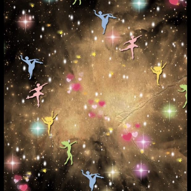 宇宙 ダンスの iPhone6s Plus / iPhone6 Plus 壁紙