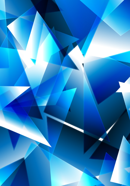 破片 幾何学模様 もよう 青 ブルー Wallpaper Sc Iphone6splus壁紙