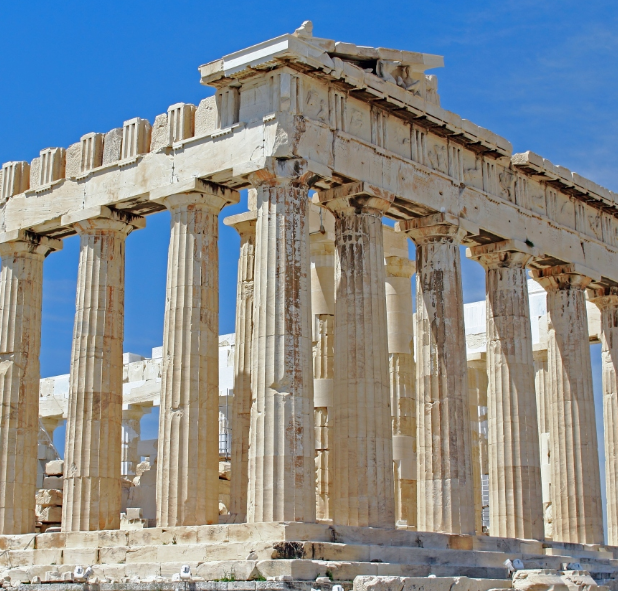 パルテノン神殿　絶景　神殿　ギリシャ　アテネの iPhone6s Plus / iPhone6 Plus 壁紙