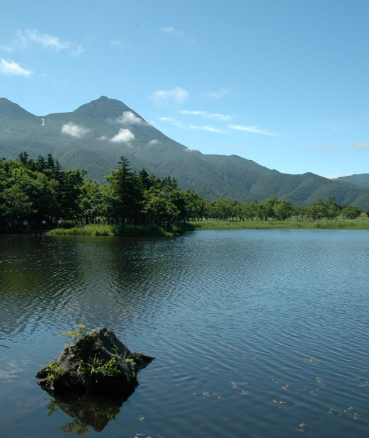 知床　湖　風景　自然の iPhone6s Plus / iPhone6 Plus 壁紙