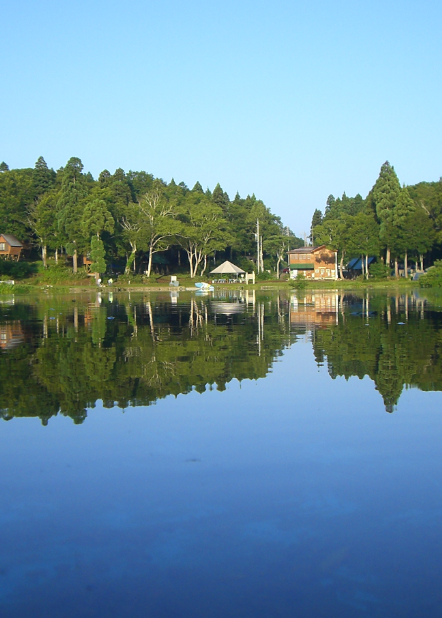 野沢温泉　湖　自然　風景の iPhone6s Plus / iPhone6 Plus 壁紙