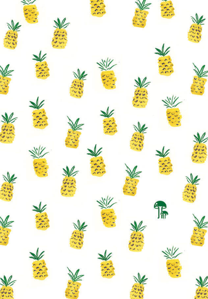 パイナップル Pineapple 壁紙 Wallpaper Sc Iphone6splus壁紙