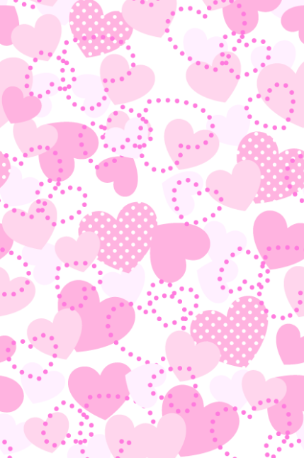 ハート柄 ピンク かわいい 壁紙 Wallpaper Sc Iphone6splus壁紙