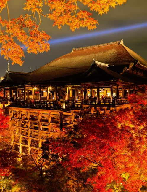 清水寺 紅葉 もみじ 壁紙 Wallpaper Sc Iphone6splus壁紙