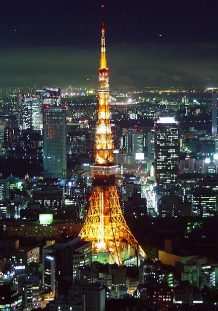 東京タワー　夜景　六本木ヒルズ　きれいの iPhone6s Plus / iPhone6 Plus 壁紙