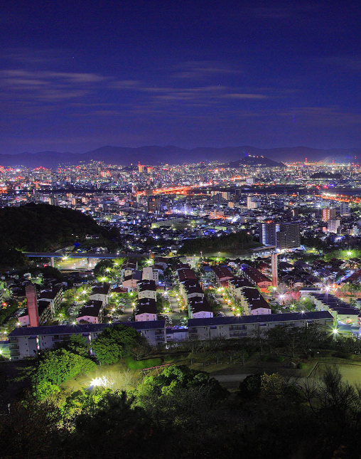 鈴が峰 広島 夜景 景色 きれい Wallpaper Sc Iphone6splus壁紙