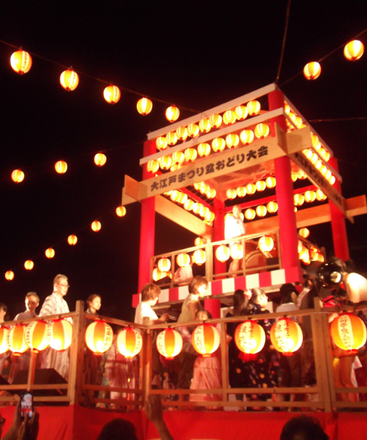 大江戸祭り　まつり　盆踊りの iPhone6s Plus / iPhone6 Plus 壁紙