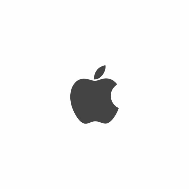 Appleロゴ白黒の iPhone6s Plus / iPhone6 Plus 壁紙