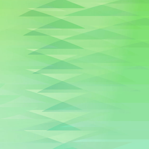 グラデーション模様三角緑の iPhone6s Plus / iPhone6 Plus 壁紙
