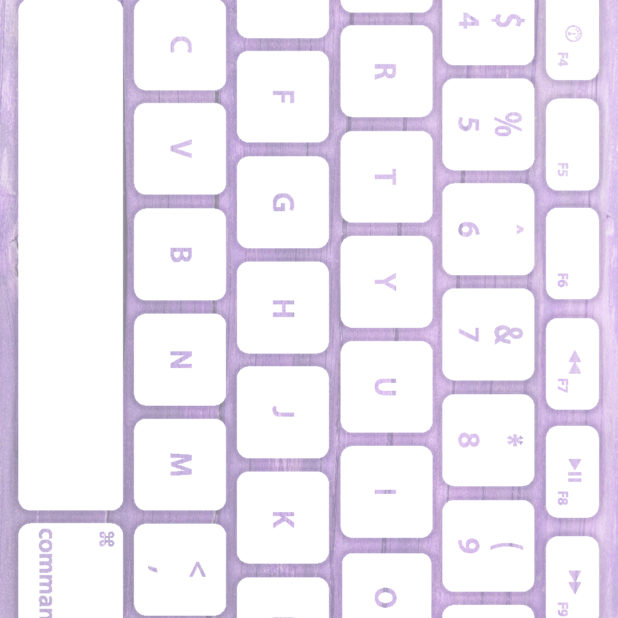 木目キーボード紫白の iPhone6s Plus / iPhone6 Plus 壁紙