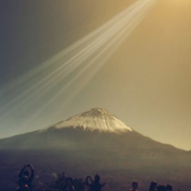 富士山 景色の iPhone7 壁紙