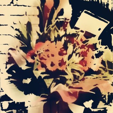 花 オブジェの iPhone7 壁紙