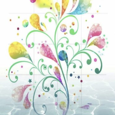 花 キュートの iPhone7 壁紙