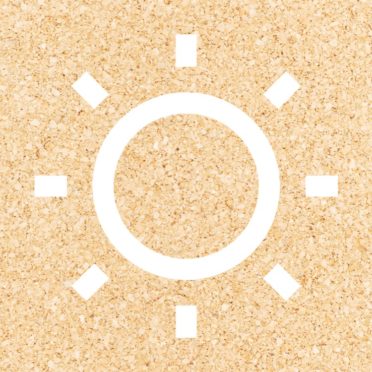 太陽橙の iPhone7 壁紙