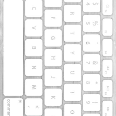 木目キーボード灰白の iPhone7 壁紙