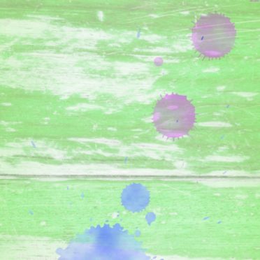 木目水滴緑青の iPhone7 壁紙