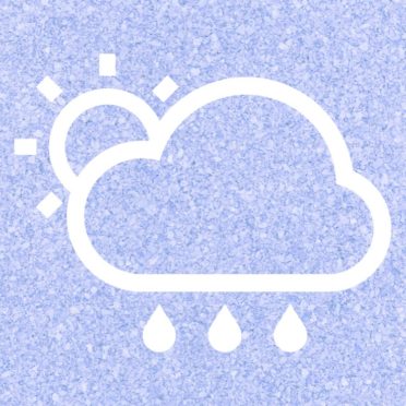 太陽晴曇雨青紫の iPhone7 壁紙