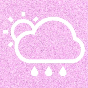 太陽晴曇雨桃の iPhone7 壁紙
