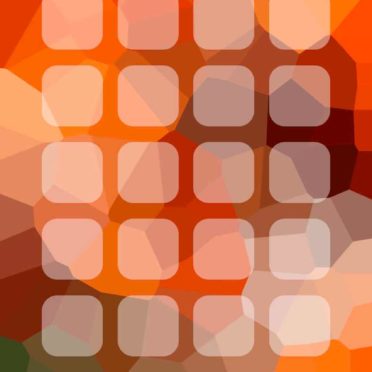 模様棚橙の iPhone7 壁紙