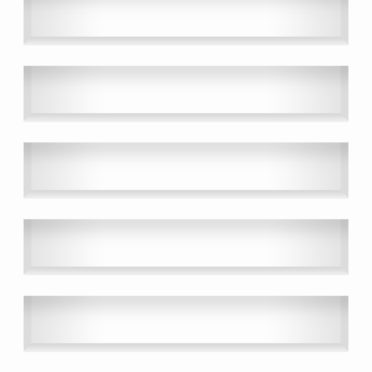 棚木シンプル白の iPhone7 壁紙