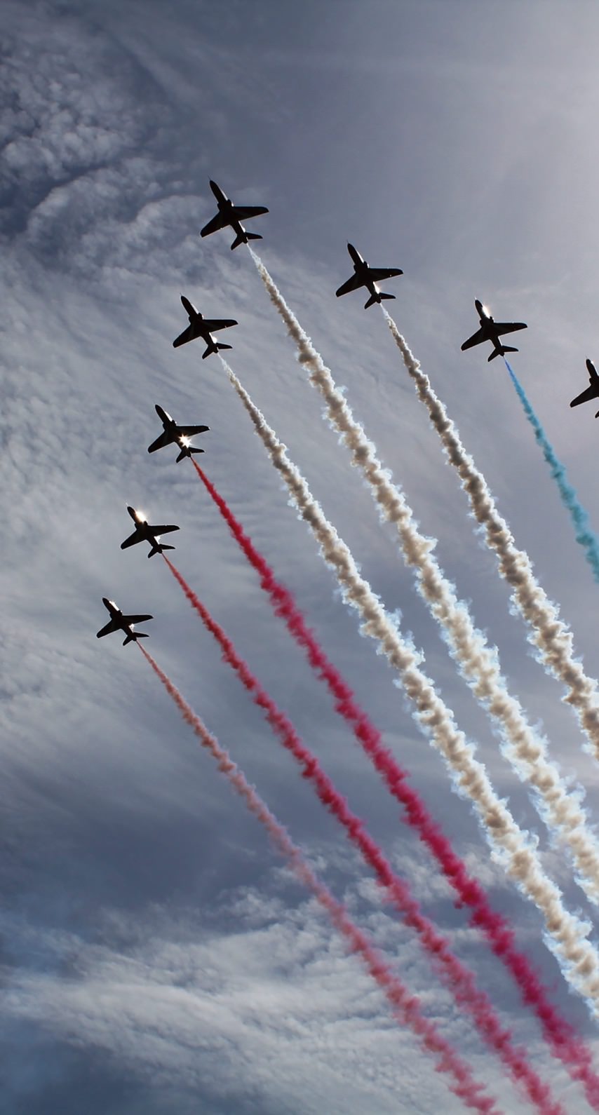 風景空飛行機雲 Wallpaper Sc Iphone7壁紙