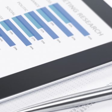 タブレットグラフビジネスの iPhone7 壁紙