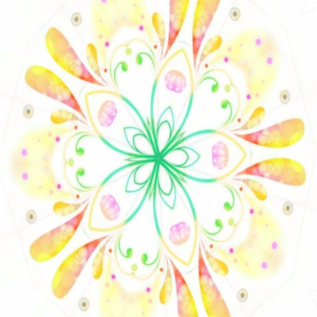 花　円　壁紙の iPhone7 Plus 壁紙