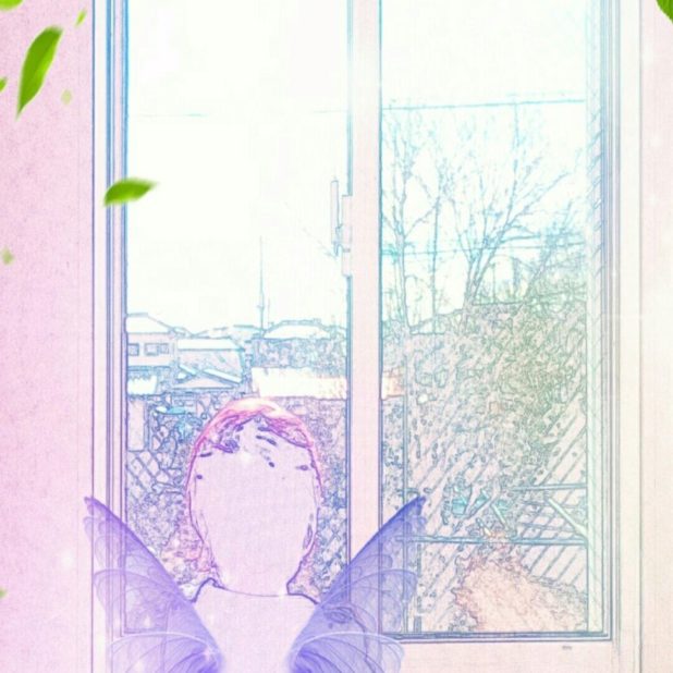 窓辺　妖精　壁紙の iPhone7 Plus 壁紙