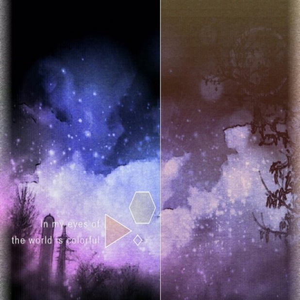 夜空　幻想的　壁紙の iPhone7 Plus 壁紙
