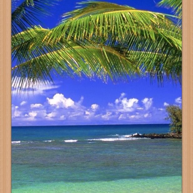 ビーチ　リゾート　壁紙の iPhone7 Plus 壁紙