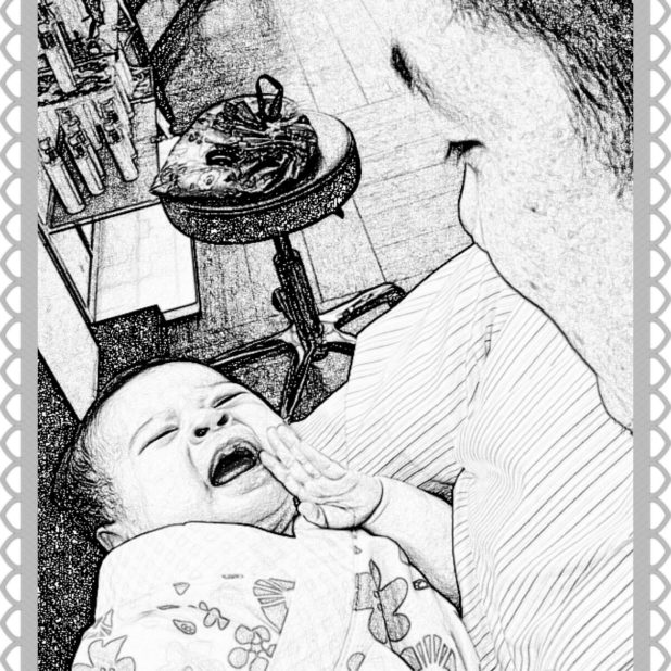 赤ちゃん　だっこ　壁紙の iPhone7 Plus 壁紙