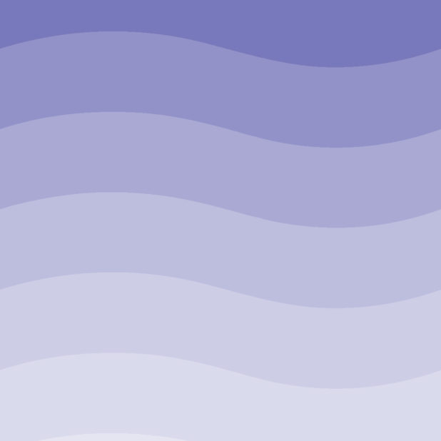 波模様グラデーション青紫の iPhone7 Plus 壁紙